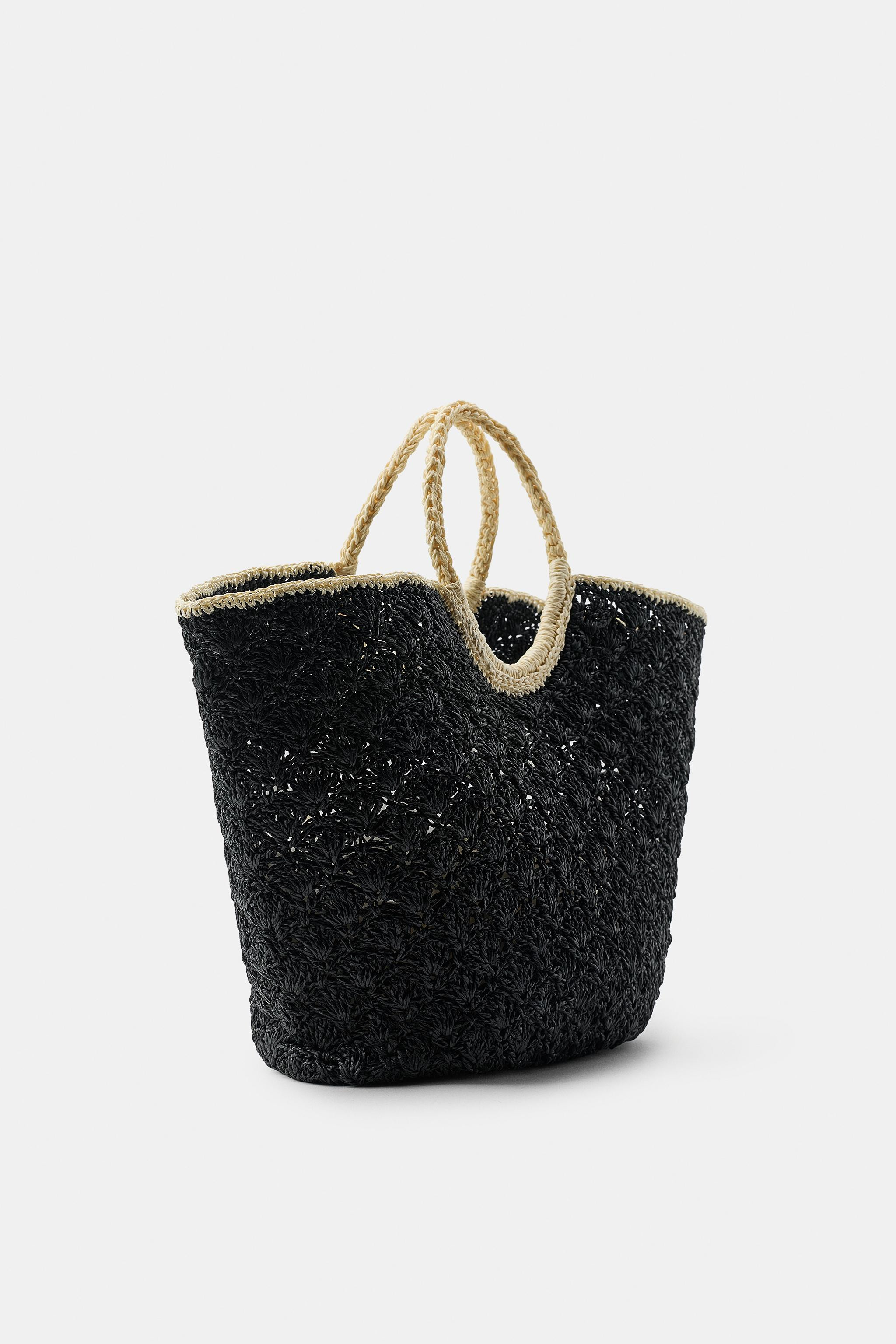 WOVEN BASKET BAG | Zara UK