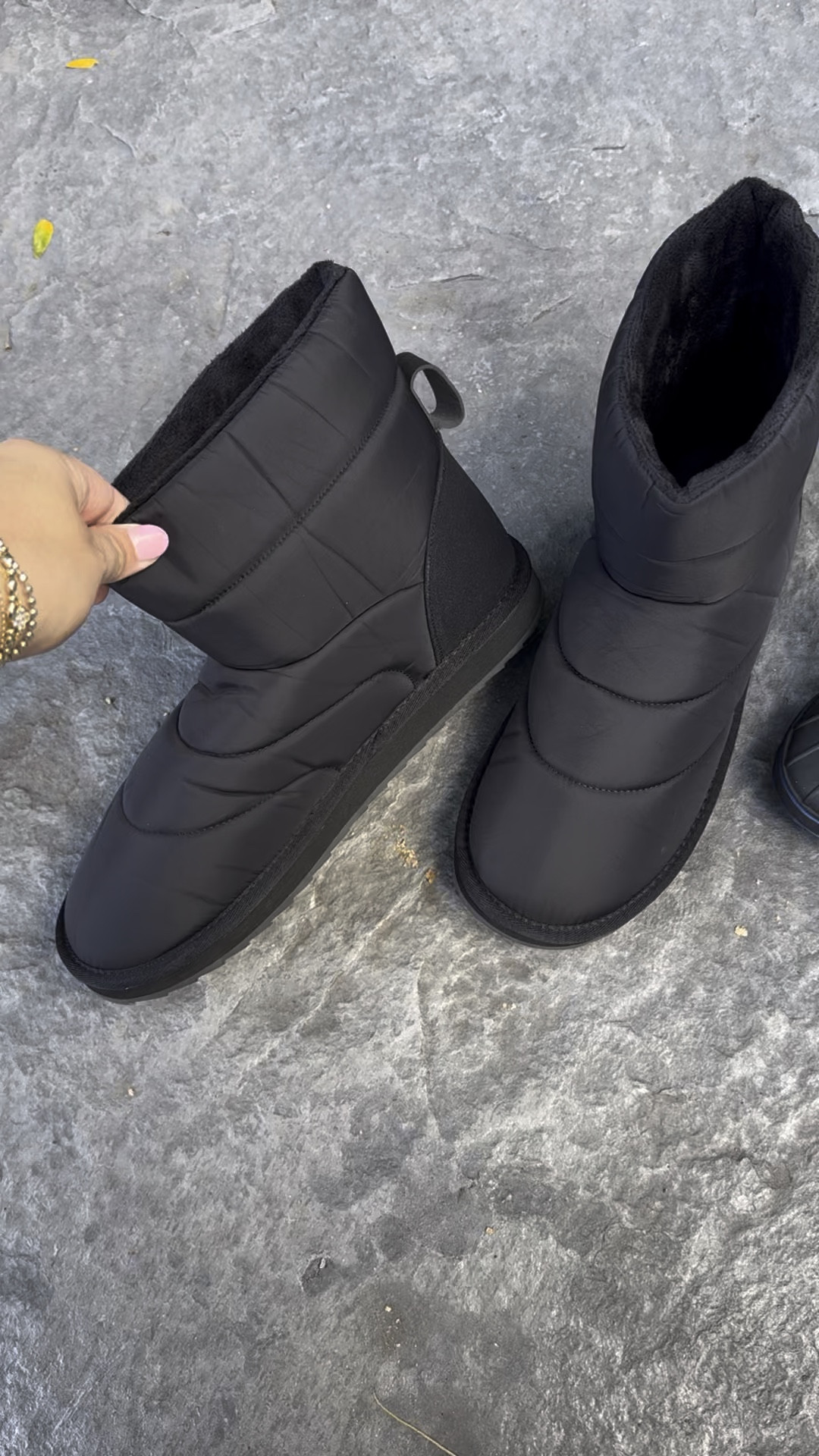 These easy slip on waterproof boots are perfect for on the go in the winter! They run true to size. Use CARALYN40 for 40% off shoes! @Lands' End #MyLandsEnd #sponsored  #ad

#LTKSeasonal #LTKShoeCrush #LTKSaleAlert