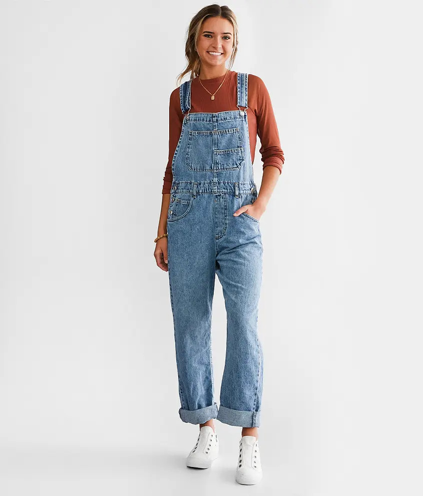 Ziggy Denim Cuffed Overalls | Buckle