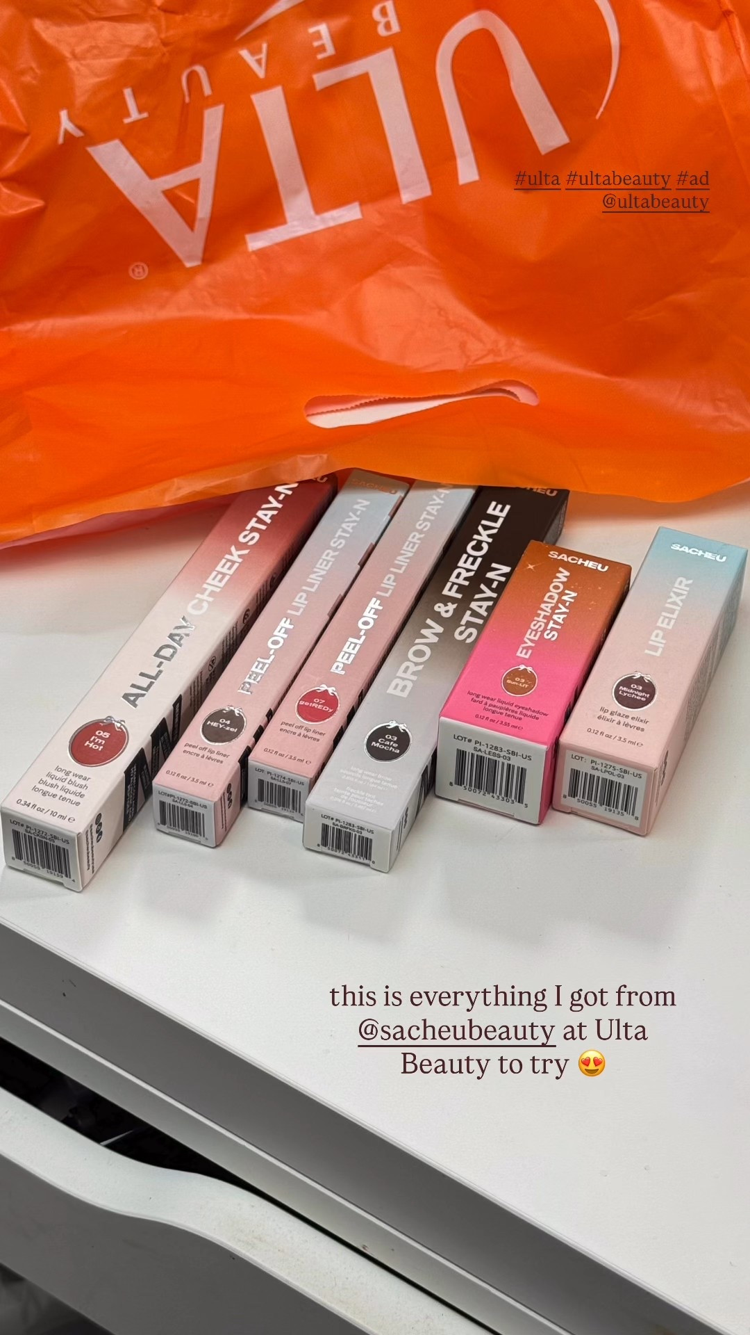 everything I got from Sacheu Beauty, now available at @ultabeauty 🧡 #ultabeauty #ad #ulta


#LTKFindsUnder50 #LTKBeauty #LTKSaleAlert
