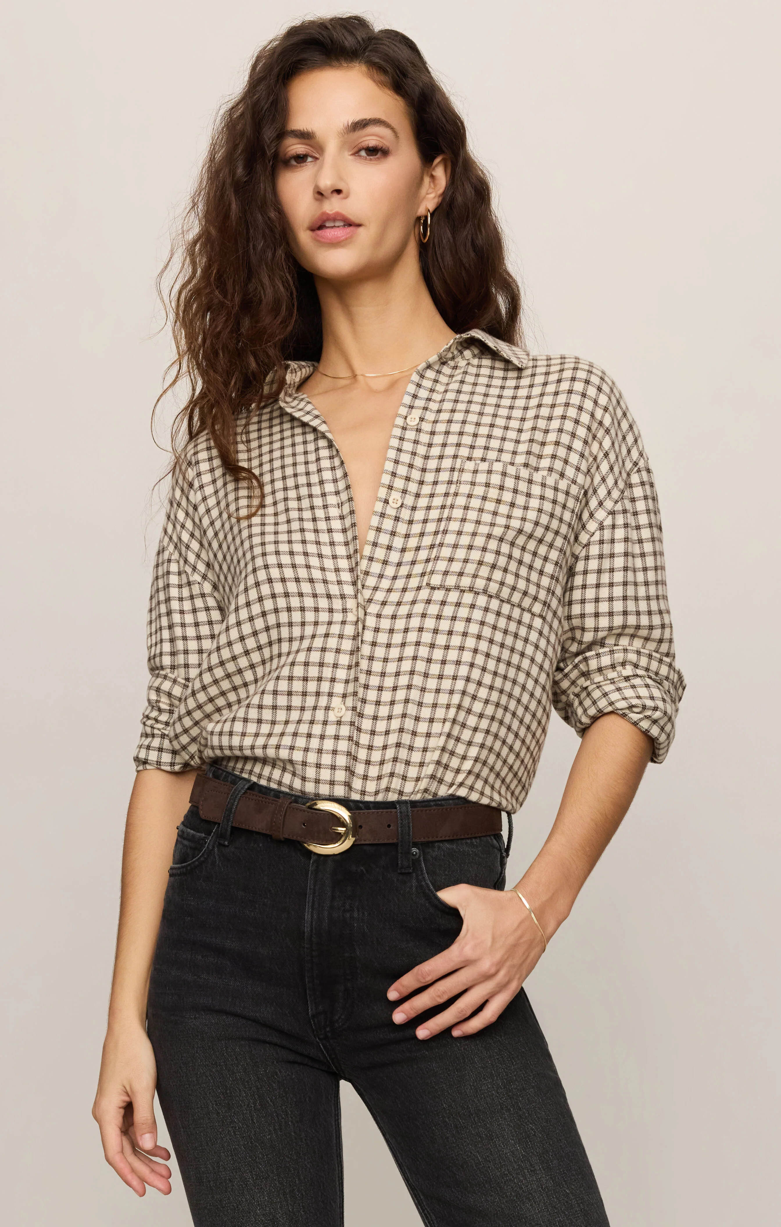 River Plaid Button Up - Emerald Cove / Medium | Z Supply