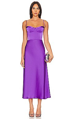 Katie May Flora Dress in Grape from Revolve.com | Revolve Clothing (Global)