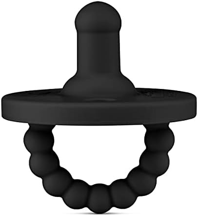 Ryan & Rose Cutie PAT Pacifier Teether (Stage 1, Black) | Amazon (US)