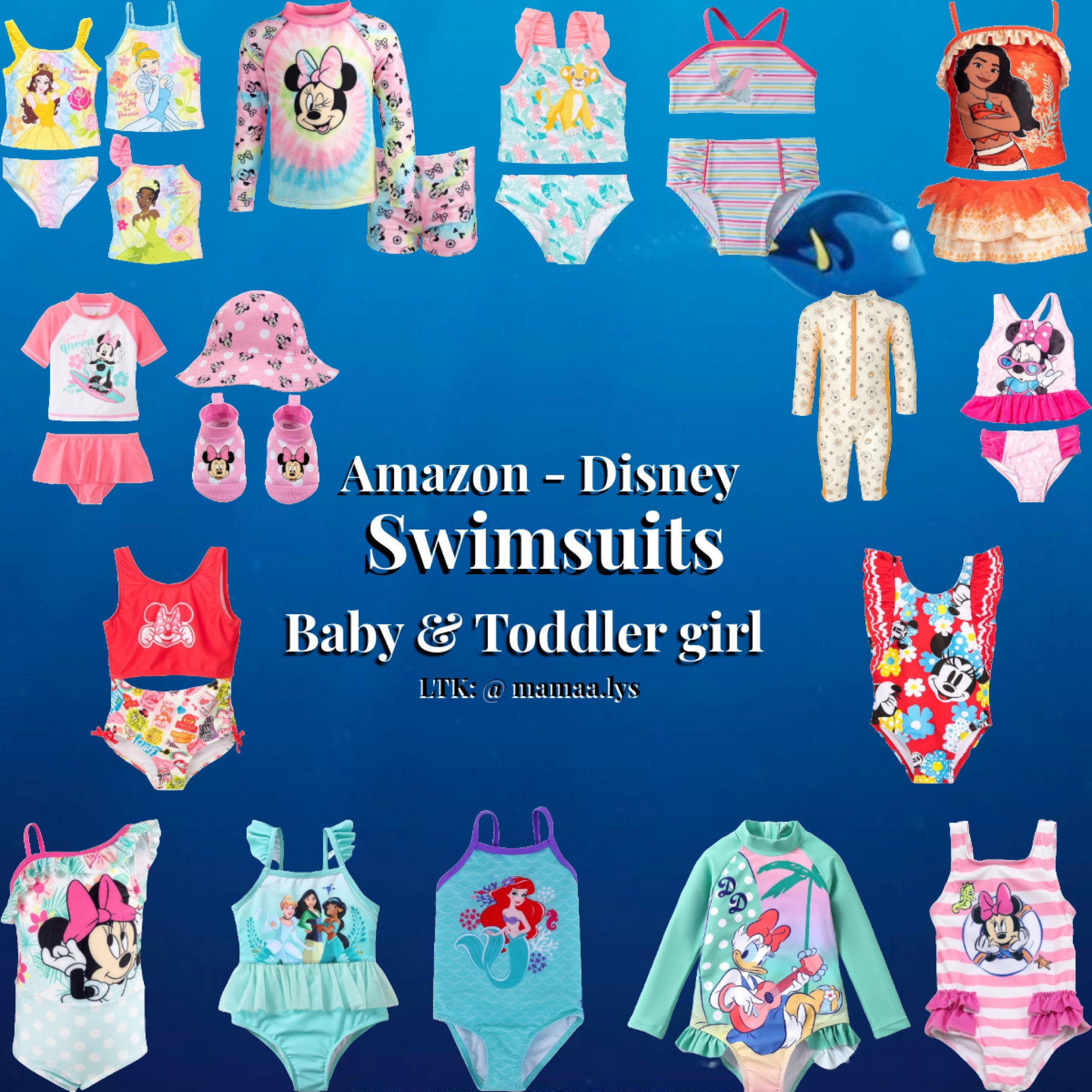 Disney Swimsuits | Disney swim | Disney summer | Disney | Swimsuits | swimming | summer outfits | summer | Baby | Toddler | Girls | Kids | Family

#LTKSwim #LTKSeasonal #LTKKids