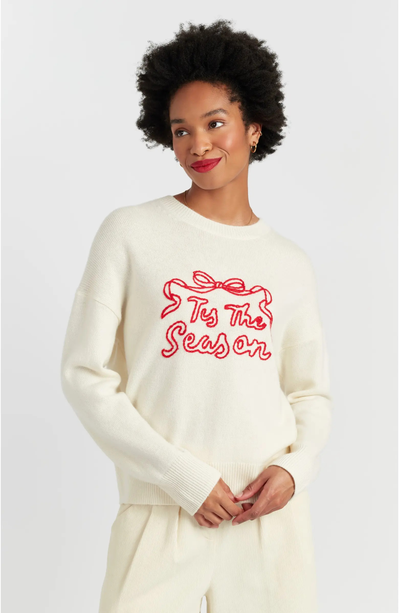 Wool-Cashmere Tis The Season Sweater | Nordstrom