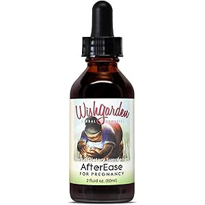 WishGarden Herbs AfterEase for Pregnancy - Organic Herbal Supplement, Soothes Normal and Temporary A | Amazon (US)