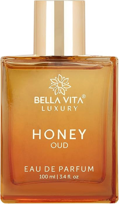 BellaVita Luxury Honey Oud Eau de Parfum (3.4 fl. oz.) | Patchouli, Vanilla, Bergamot, Floral & S... | Amazon (US)