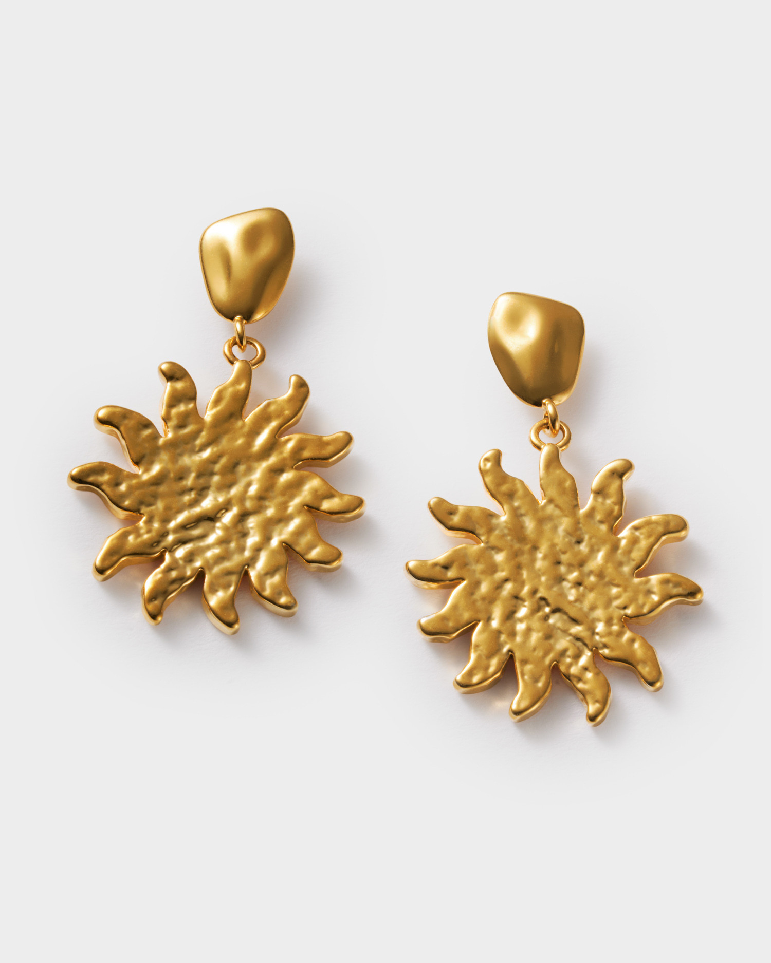 Katie Loxton Solesi Sun Waterproof Gold Earrings | Katie Loxton Ltd. (UK)