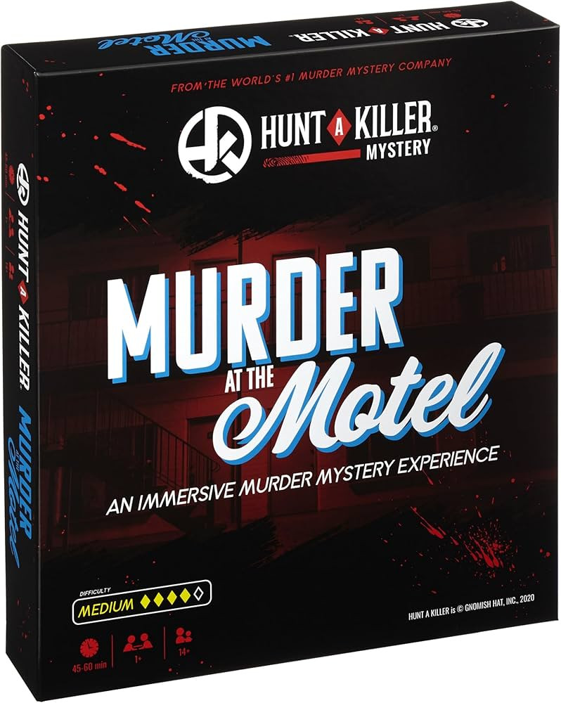 Murder at The Motel Immersive Game by Hunt A Killer              
 Cardboard  

 1+ | Amazon (US)