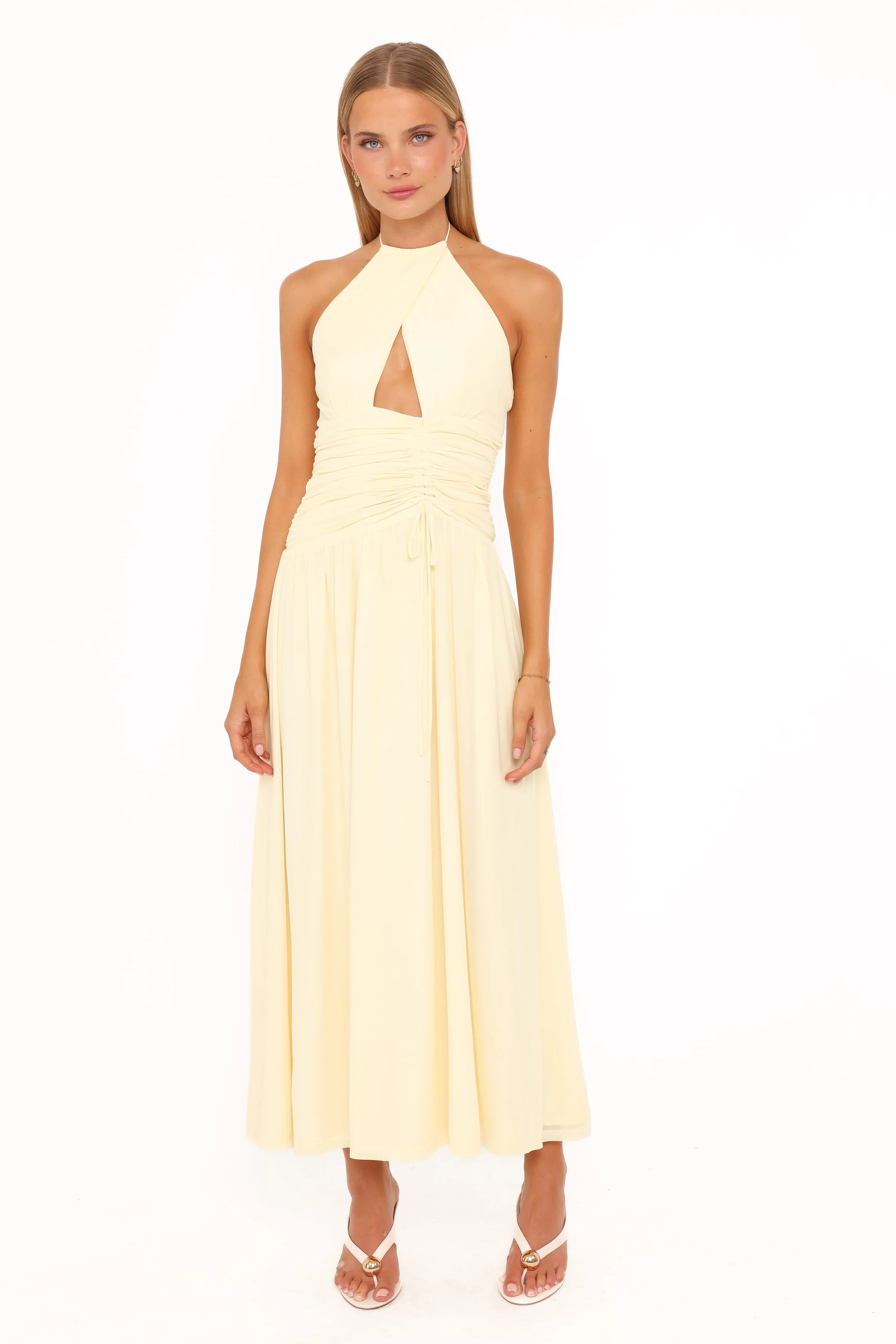 Kylee Maxi Dress - Butter Yellow | Petal & Pup (US)