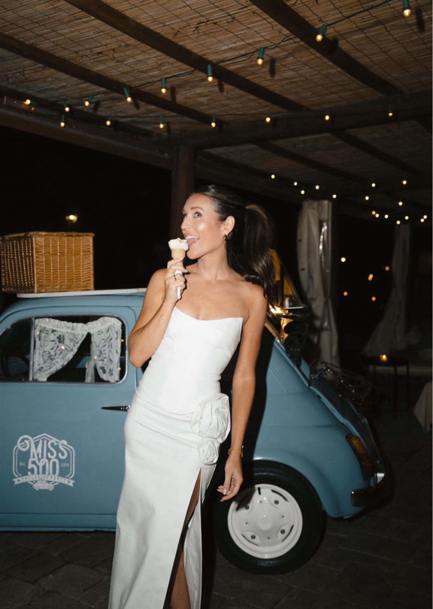 One of my favorite bridal looks is 20% off today with code HAPPY20! I sized down in the skirt to an XXS

#LTKWedding #LTKSaleAlert