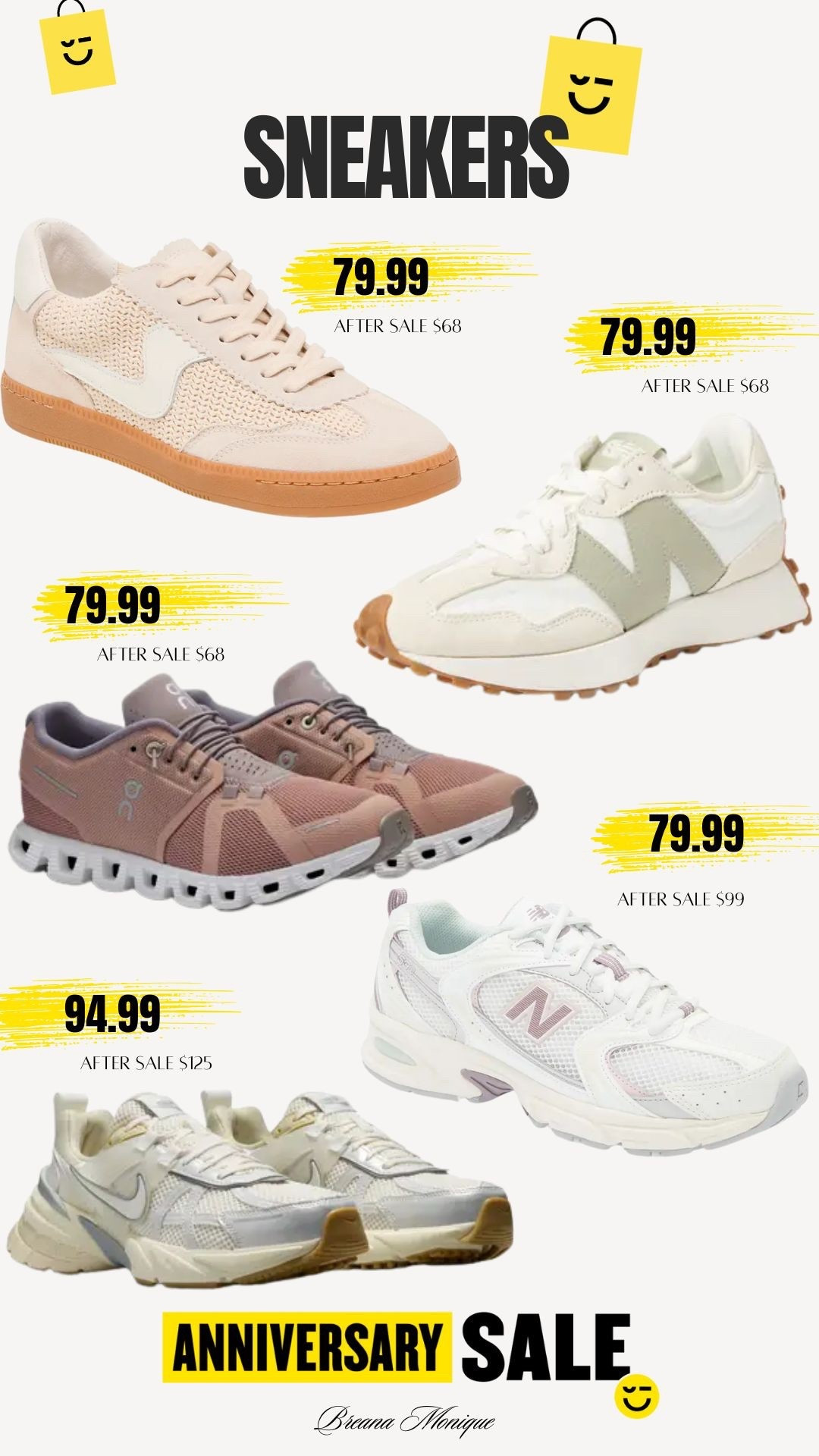 Nordstrom Anniversary Sale Sneakers 💛

#LTKStyleTip #LTKShoeCrush