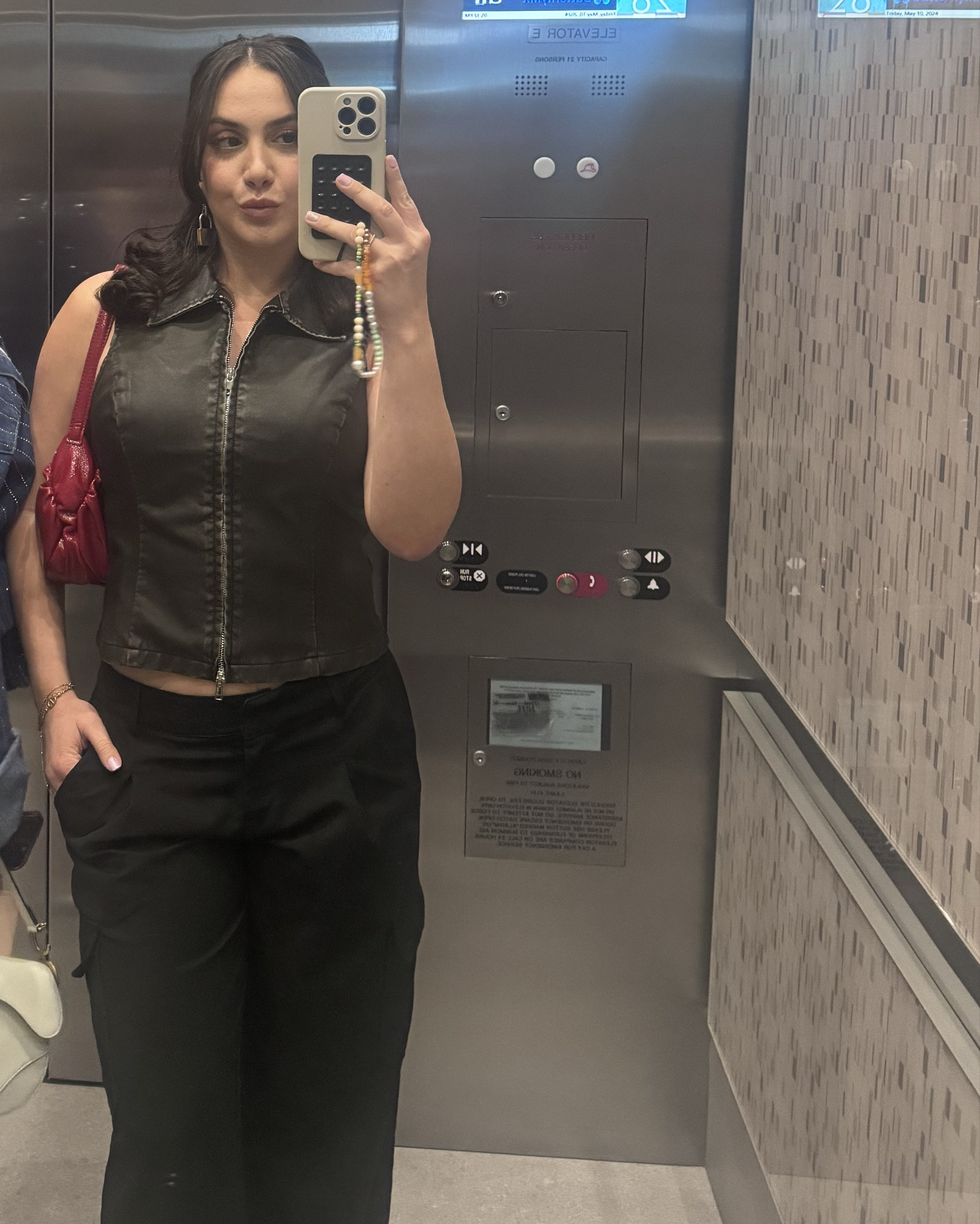 super down leather vest. So many ways to wear it 🤍 #vest #fashion #leather #style 

#LTKStyleTip #LTKBeauty #LTKU