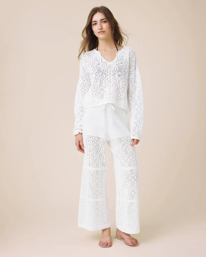 Beckham Crochet Sweater Pant | Splendid