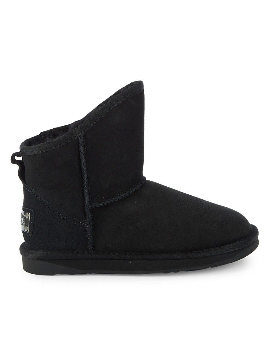 Australia Luxe Collective Women's Cosy Sheepskin X-Short Boots - Black - Size 7 | Saks Fifth Avenue OFF 5TH