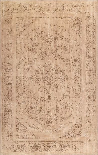 Tan Antiquated 3' 6" x 5' 6" Area Rug | Rugs USA