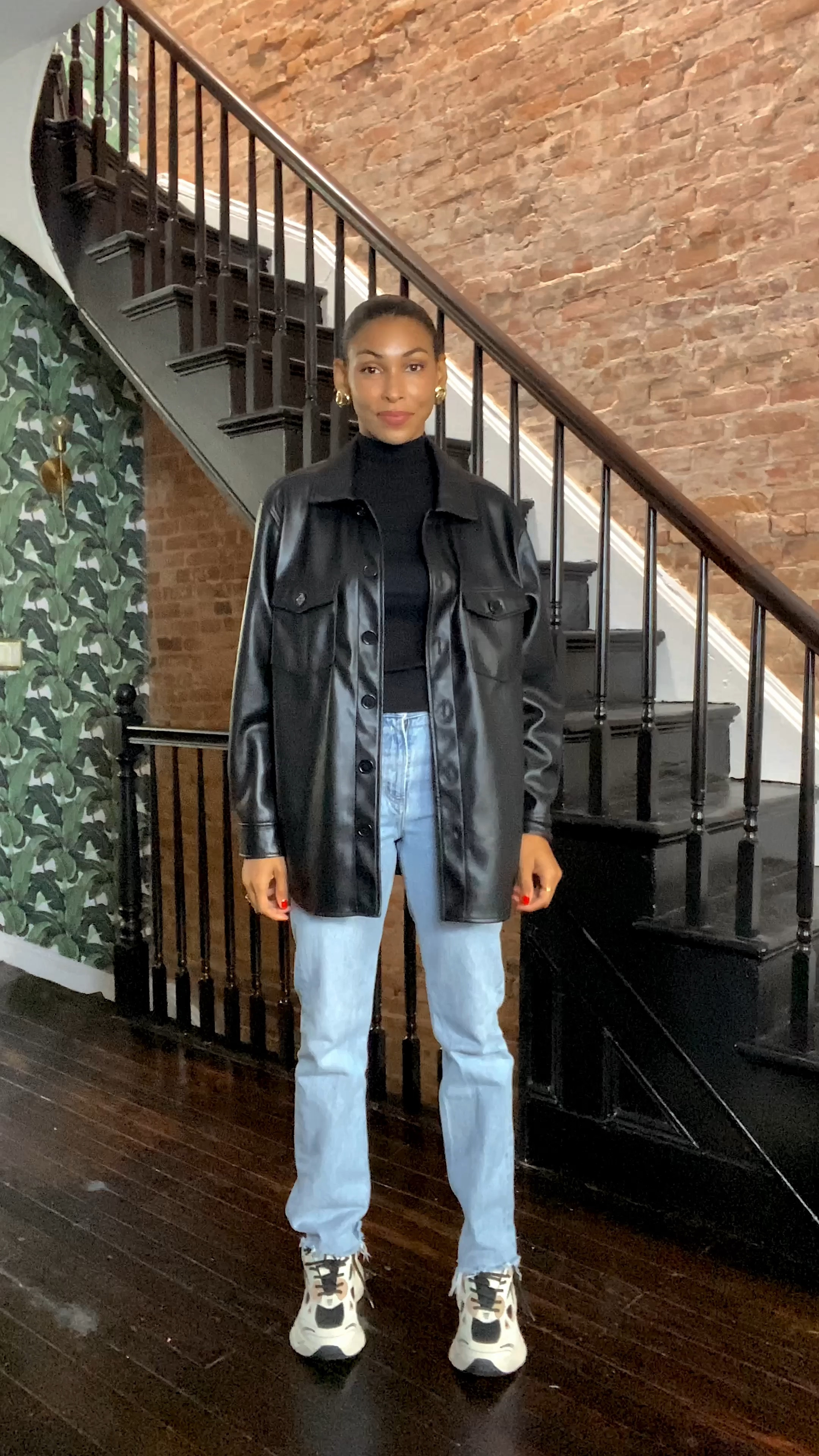 @walmartfashion under $50 and the category is — Faux Leather Jackets — first jacket is great for the transitional weather since it’s a light Faux Leather Button Down Shacket (under $30), The Short Faux Leather Puffer I’ll be rocking on repeat this one is under $30! This Asymmetrical Faux Leather Moto Jacket is a must another one under $30 and the last one is my favorite, the Oversized Faux Leather with the Fur Collar so trendy and under $50✨You can shop all of my jackets and outfit only on @walmart ✨ Head to my link in bio to shop via @shop.ltk #WalmartPartner 

#LTKstyletip #LTKfindsunder50 #LTKover40