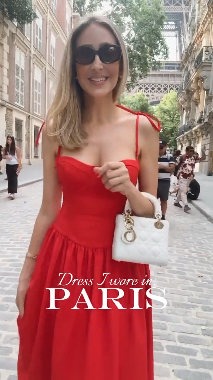 Gorgeous summer red dress I wore in Paris yesterday / the perfect kitten heels
Under 100! It’s very flattering and elegant 
Wearing a size small 
 Spring outfits 
Vacation outfits 
Date night outfits 
Spring dresses 
Summer dresses 
Summer outfits 
European summer

#LTKU #LTKSeasonal #LTKootd