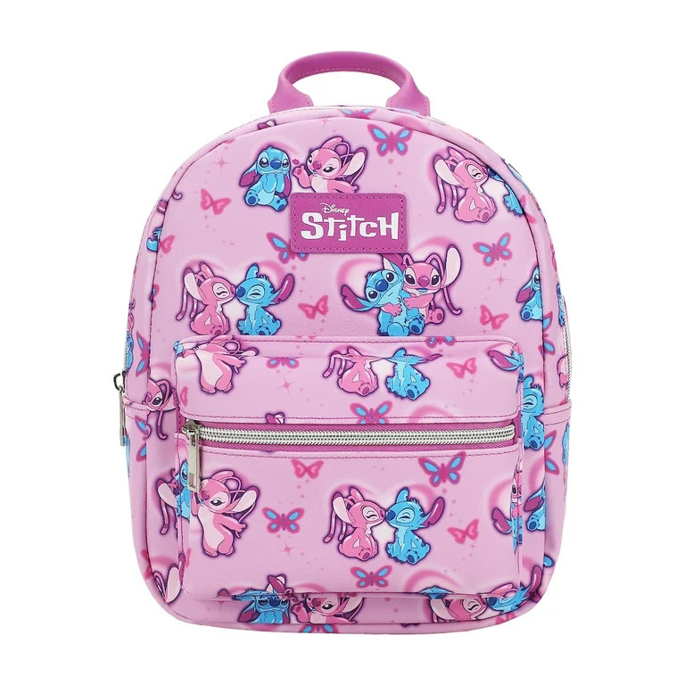 Disney's Stitch Favorite Characters 11.5" Youth Mini Backpack | Walmart (US)