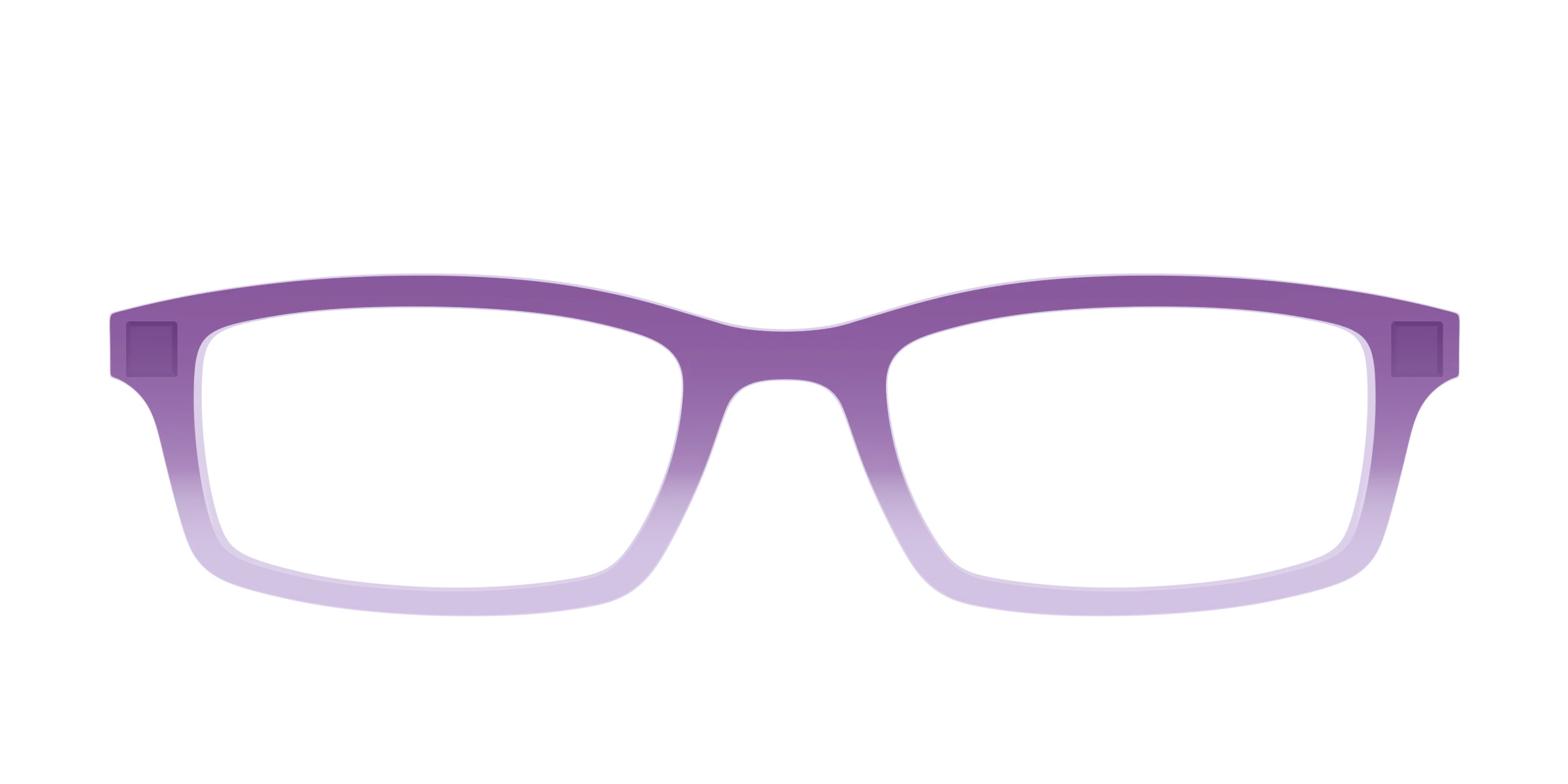 The Plum to Lilac Gradient Crystal | Pair Eyewear