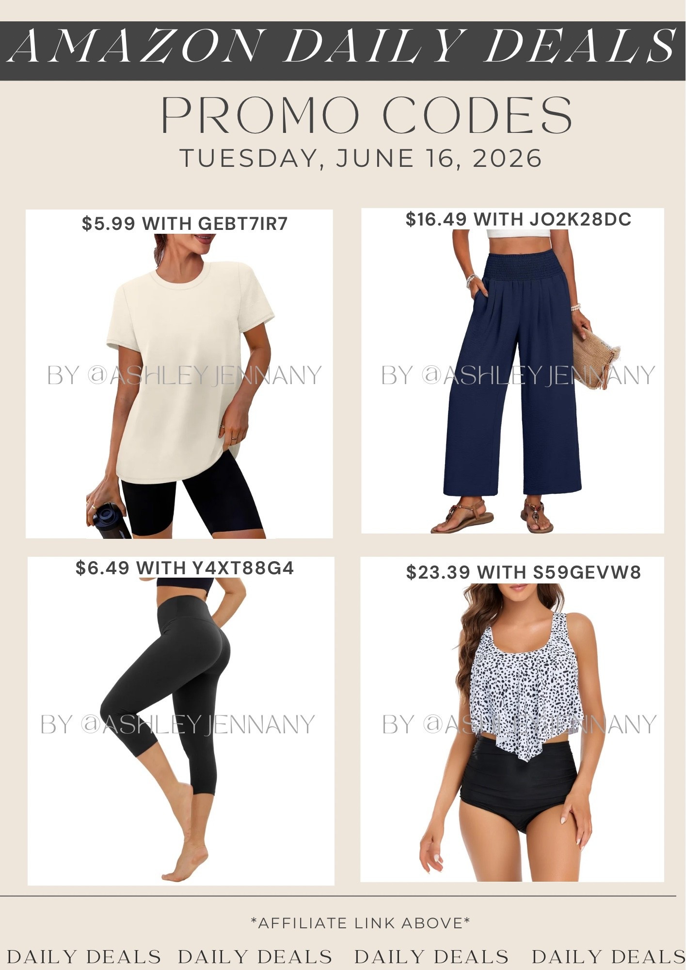 Amazon deals

#LTKMidsize #LTKSaleAlert #LTKootd