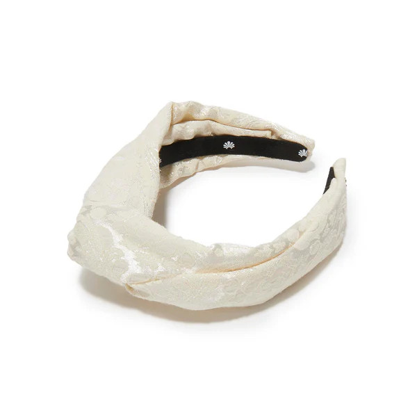 IVORY KIDS MARLENE DAMASK BROCADE HEADBAND | LELE SADOUGHI