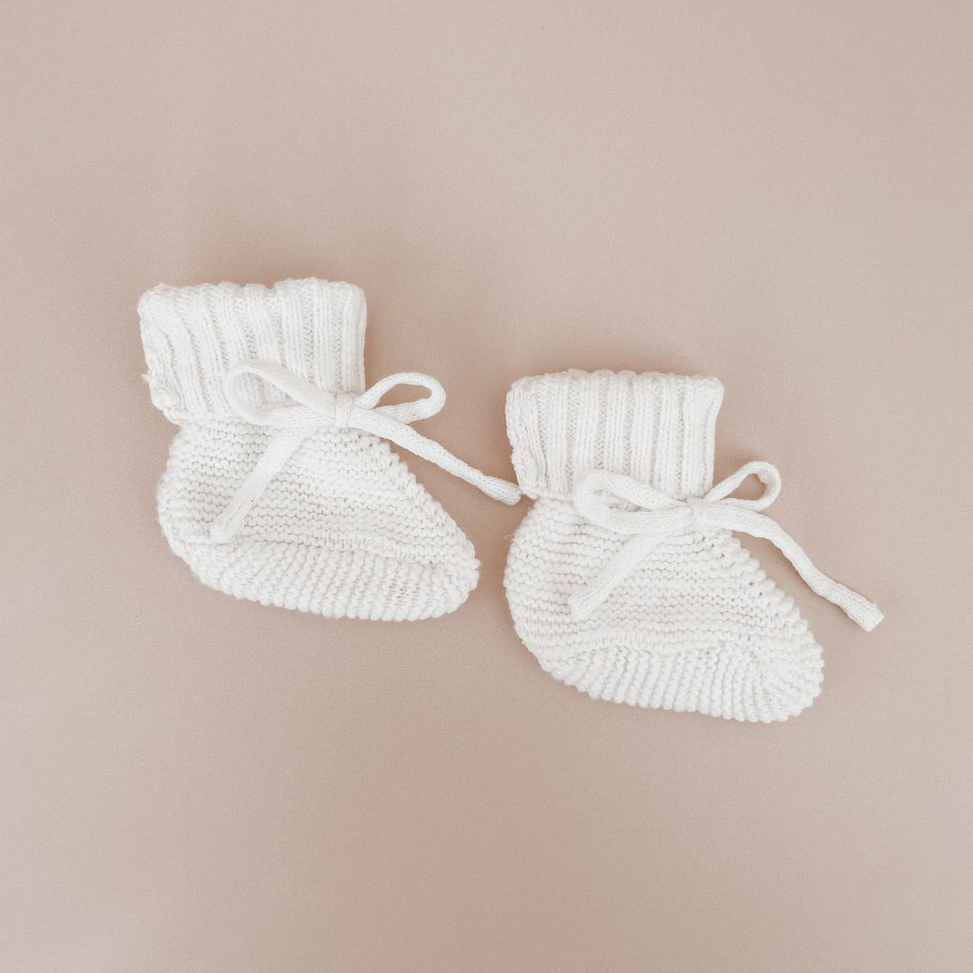 Cloud Chunky Knit Booties Newborn-6m Baby Socks Newborn Baby Announcement Outfit Heirloom Knit Cl... | Etsy (US)