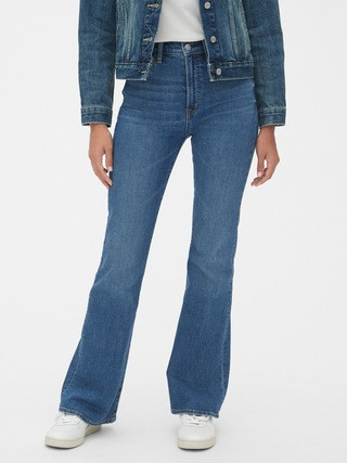 ';70s Pioneer High Rise Flare Jeans | Gap (US)