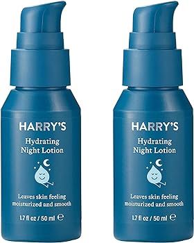 Harry's Hydrating Night Lotion | Lightweight and Moisturizing | 1.7 Fl Oz, 2 Pack | Amazon (US)