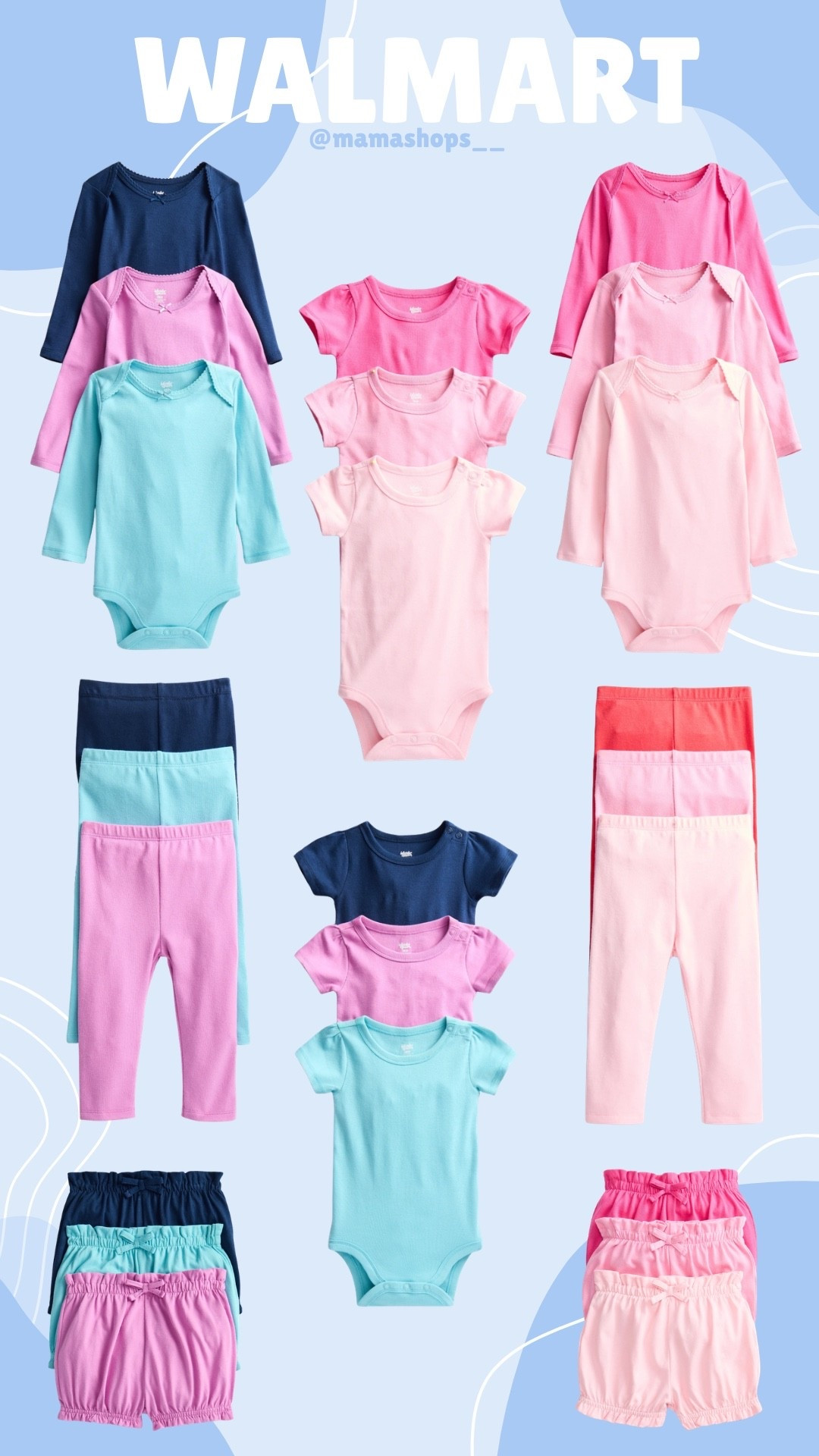 Adorable Wonder Nation baby girl 3pc sets, perfect to match up with other sets !🥰👶🏻

Find them at Walmart they will be linked here for easy access🔗✨

#LTKSeasonal #LTKmomlife #LTKBaby