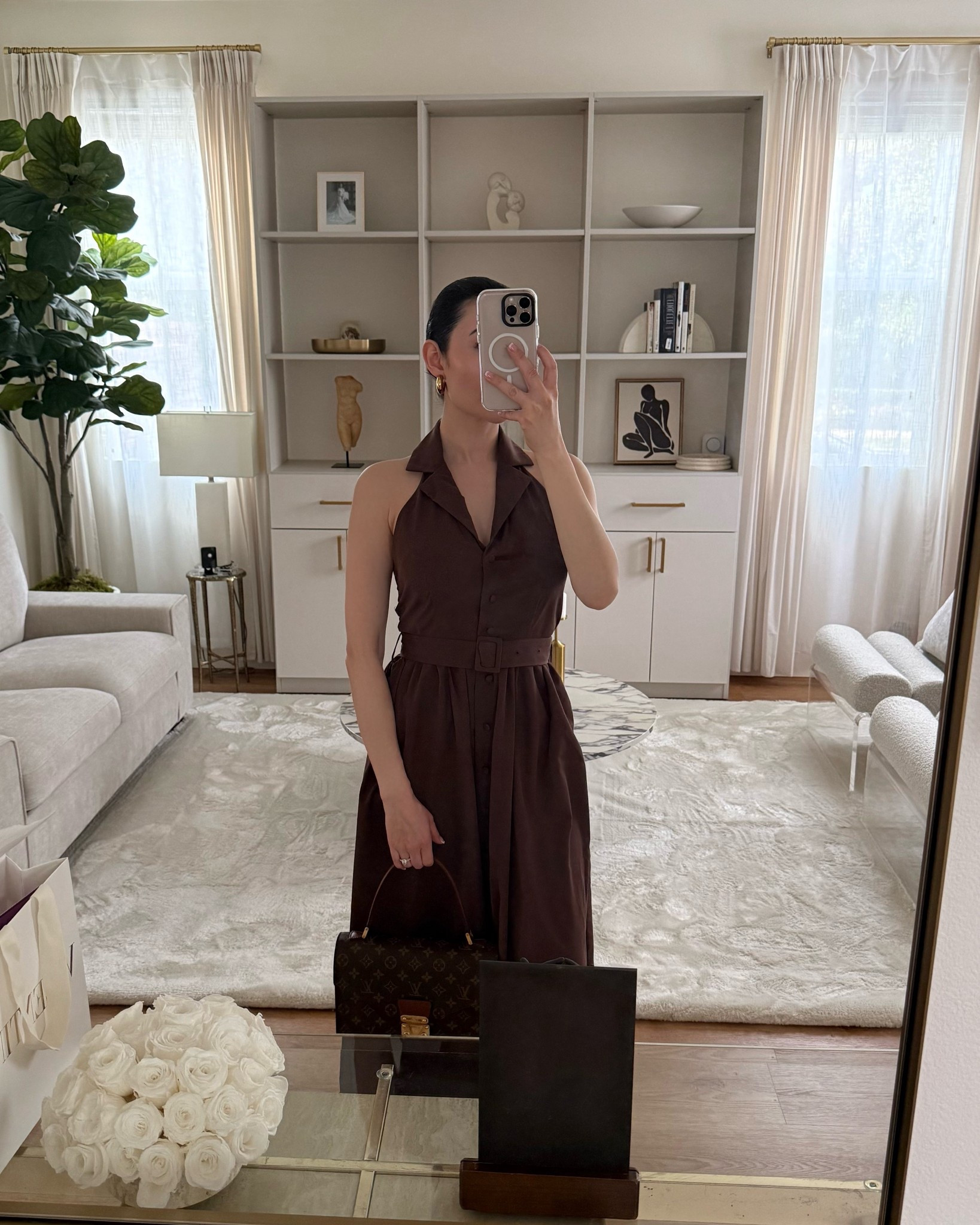 Chocolate brown halter summer dress 👗 

Under $30!



#LTKTravel #LTKSaleAlert #LTKootd