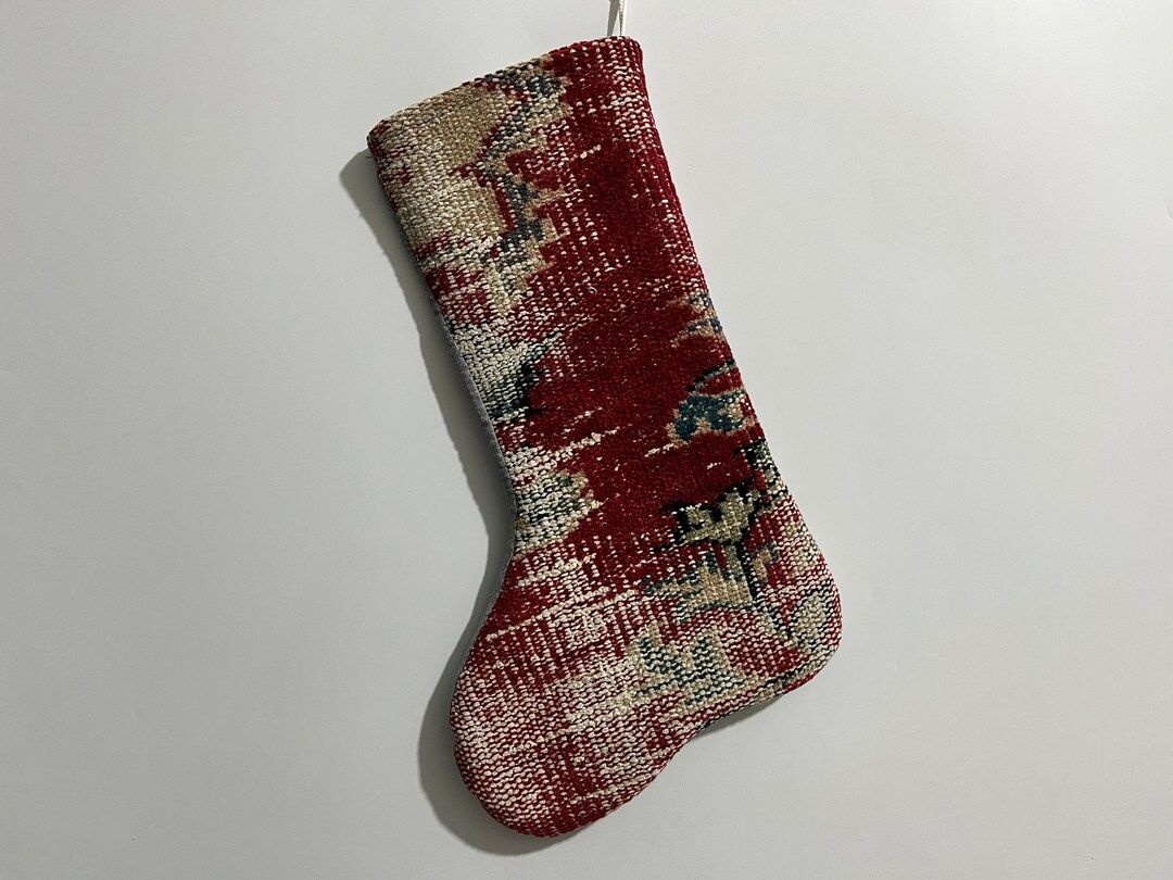 christmas stocking, kilim stocking, handmade stocking, turkish stocking, vintage stocking, boho s... | Etsy (CAD)