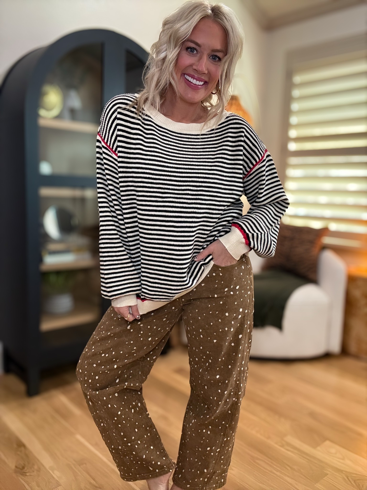 NEW Amazon fall outfit - love this combo 
Size small in both