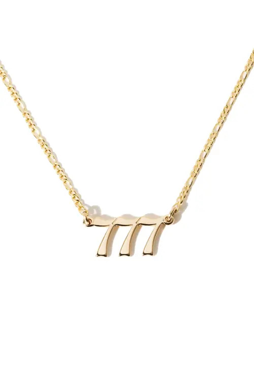 Child of Wild Angel Energy Pendant Necklace in Gold - 7 at Nordstrom | Nordstrom