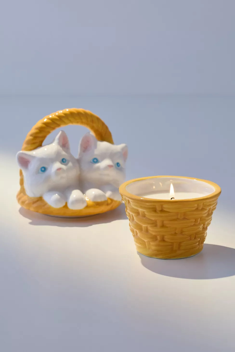 Cat Basket 5 oz Candle | Urban Outfitters (US and RoW)