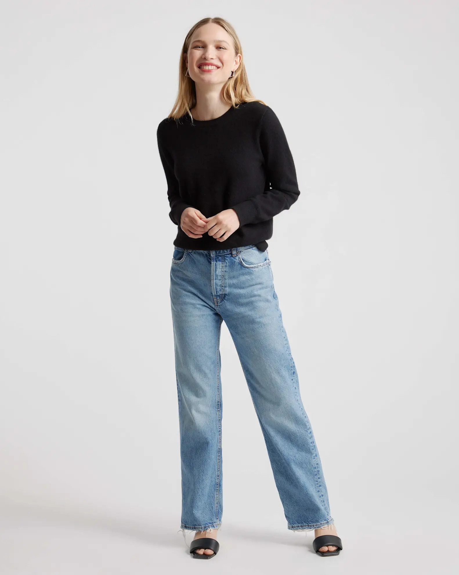 The $50 Cashmere Crewneck Sweater | Quince | Quince