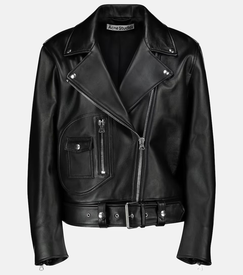 Leather biker jacket | Mytheresa (US/CA)