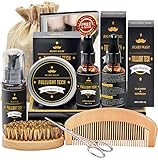 Amazon.com : Beard Kit for Men Grooming & Care W/Beard Wash/Shampoo,2 Packs Beard Growth Oil,Bear... | Amazon (US)