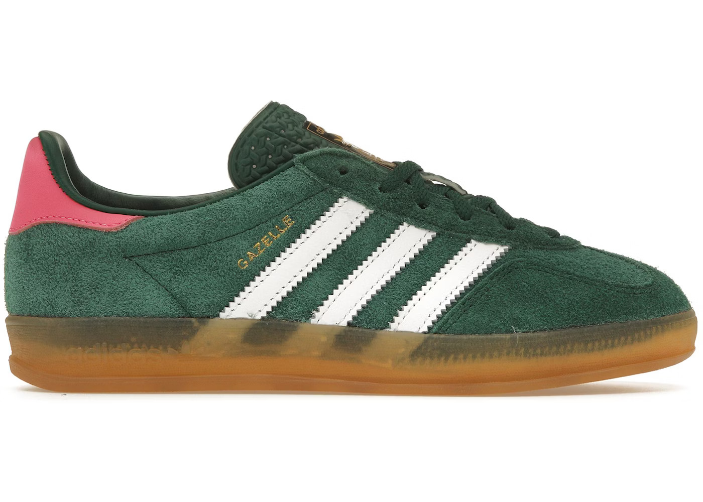 adidas Gazelle IndoorCollegiate Green Lucid Pink (Women's) | StockX