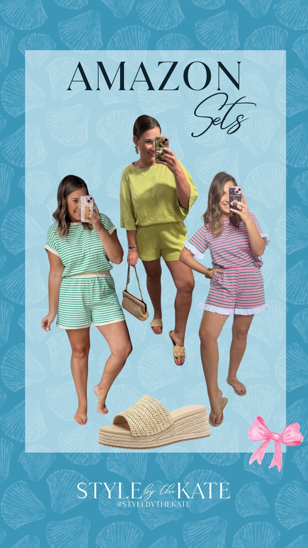 My favorite spring & summer sets! Comfy, easy and cute! 🤩

I size up up a large for comfort in the shorts 

#LTKTravel #LTKootd #LTKgrwm