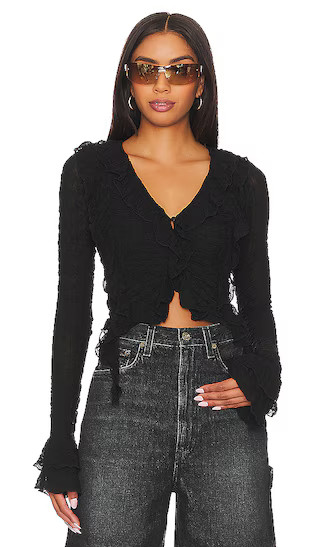 Lennox Top in Cream | Revolve Clothing (Global)