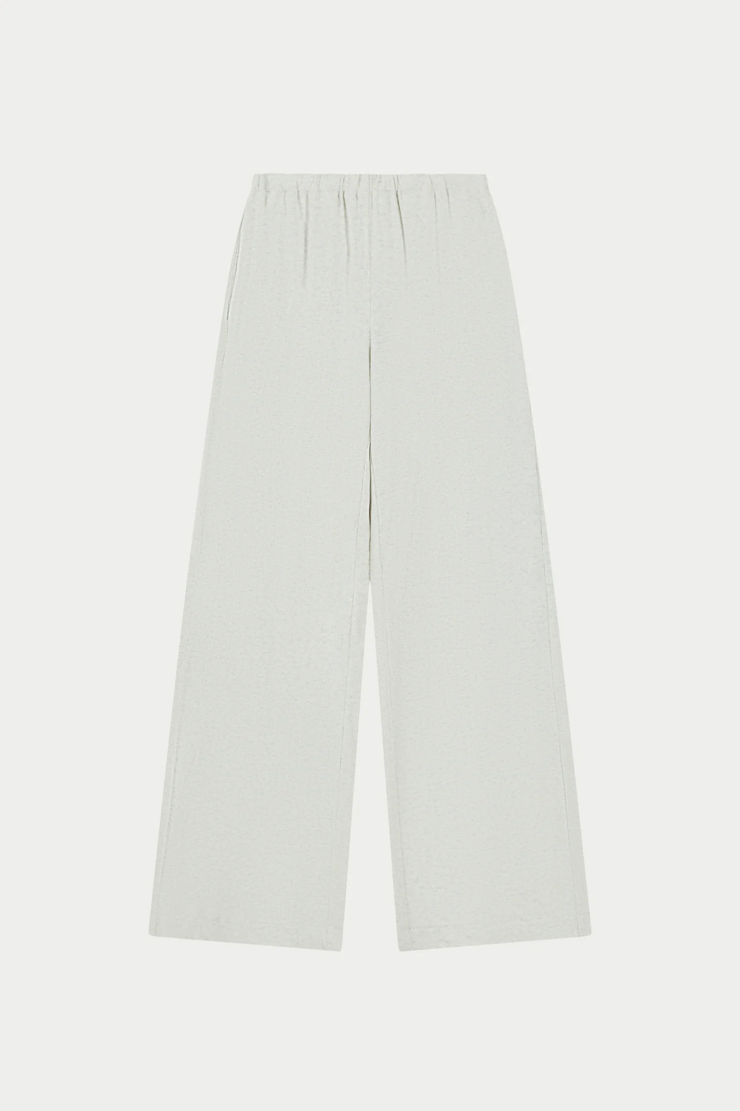 RIBBED TROUSERS - GREY | The Couture Club