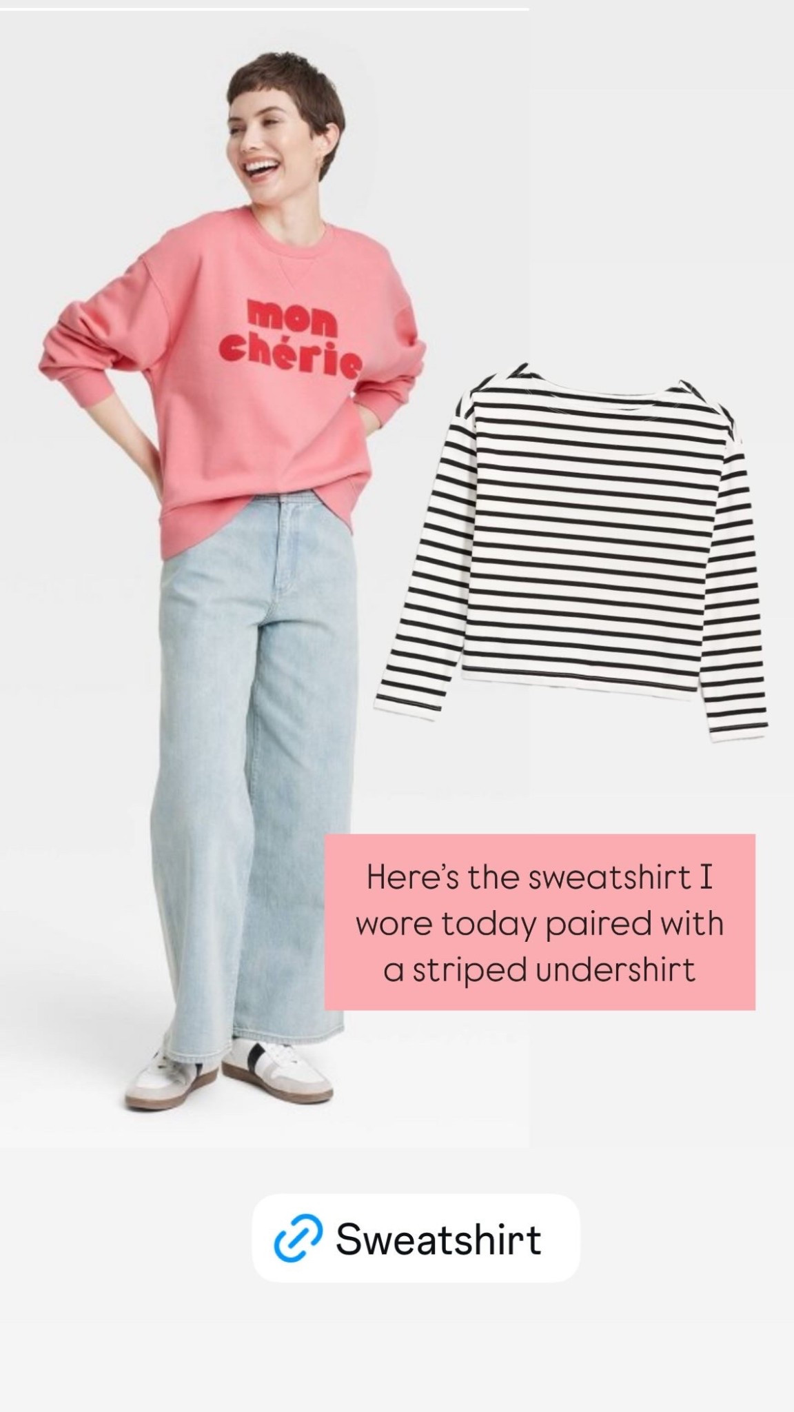 The perfect spring pullover. I sized up 3 sizes for a super oversized fit and wore it with leggings


#LTKActive #LTKFindsUnder50 #LTKStyleTip