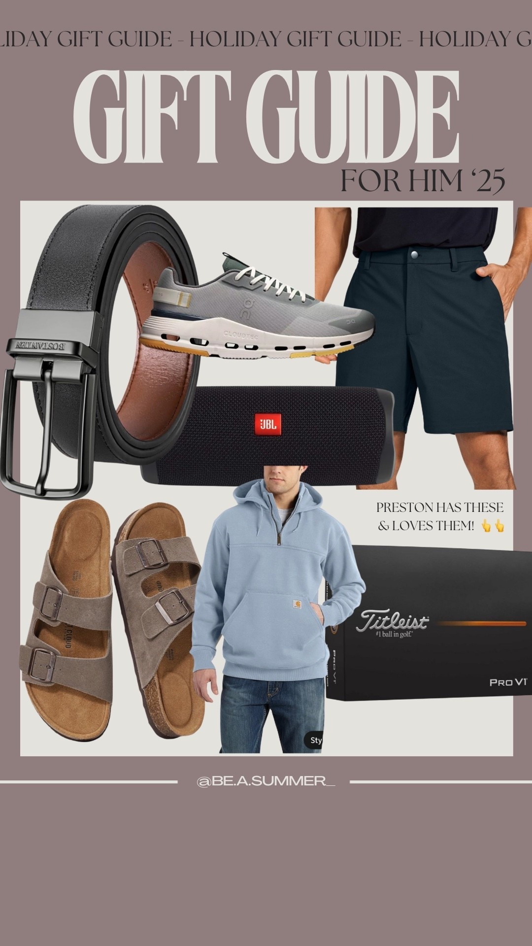 Gift Guide — for him! Many of these items I’ve bought for Preston in the past & he has loved them! 



#LTKGiftGuide #LTKHome #LTKHoliday