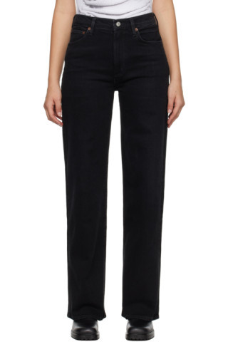 AGOLDE - Black Harper Jeans | SSENSE