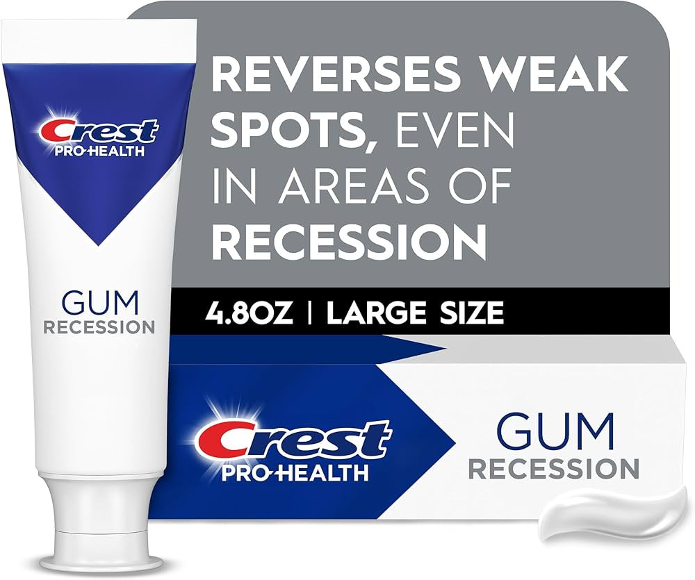 Crest Pro-Health Gum Recession Toothpaste 4.6 oz - Anticavity, Antibacterial Flouride Toothpaste,... | Amazon (US)