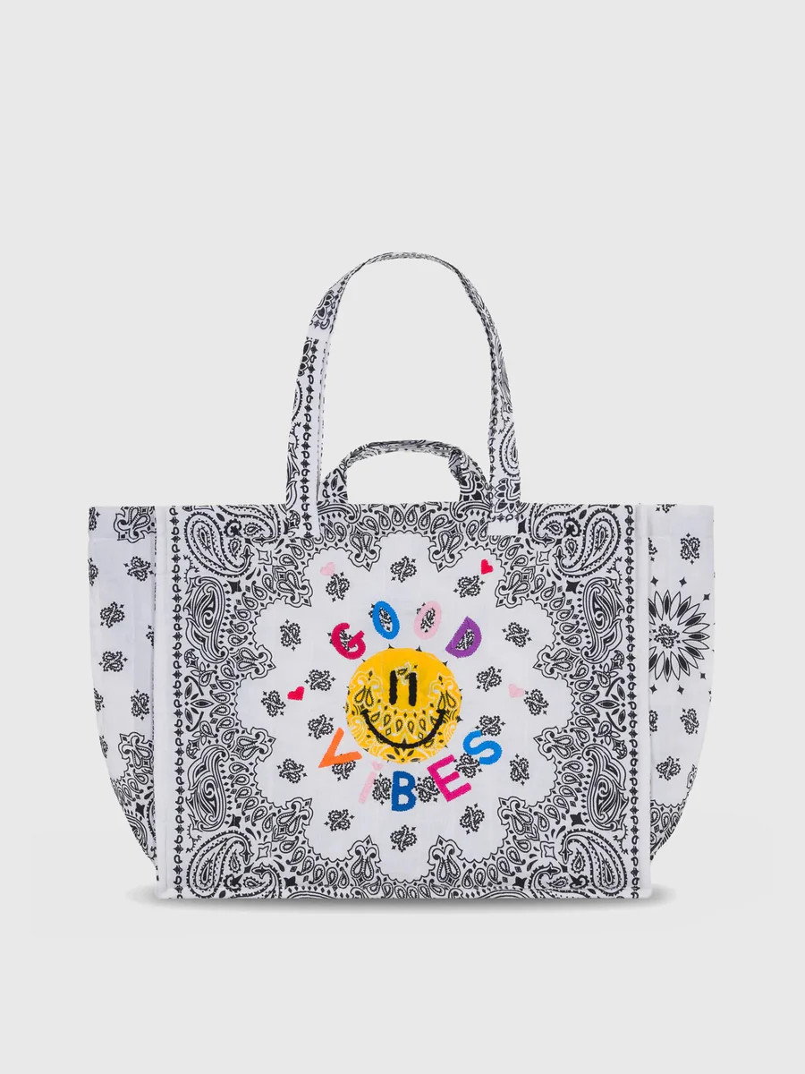Call It By Your Name Quilted Maxi Cabas Tote | Saint Bernard