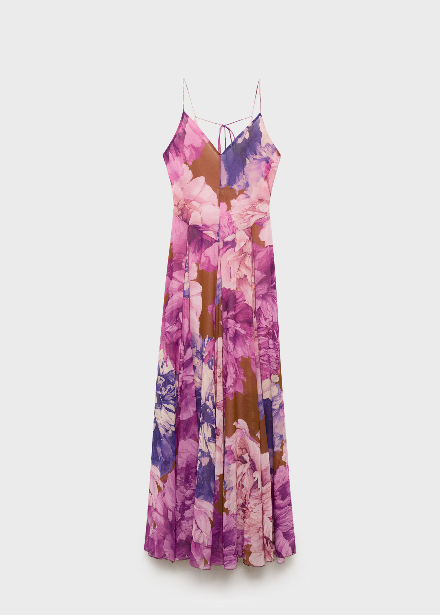 Floral godet dress - Women | MANGO USA | Mango (US/MX/AU)
