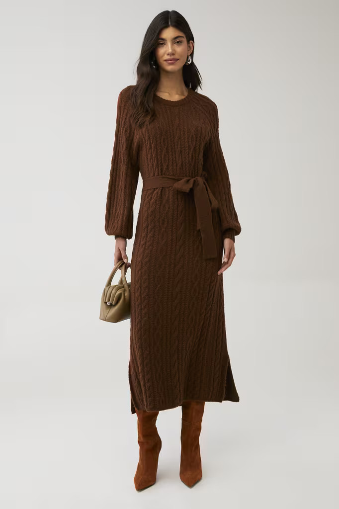 BARB SWEATER DRESS | FashionPass