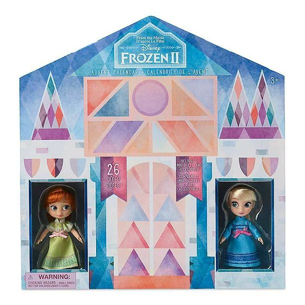Disney Store Elsa Anna Frozen 2 Advent Calendar New with Box - Walmart.com | Walmart (US)